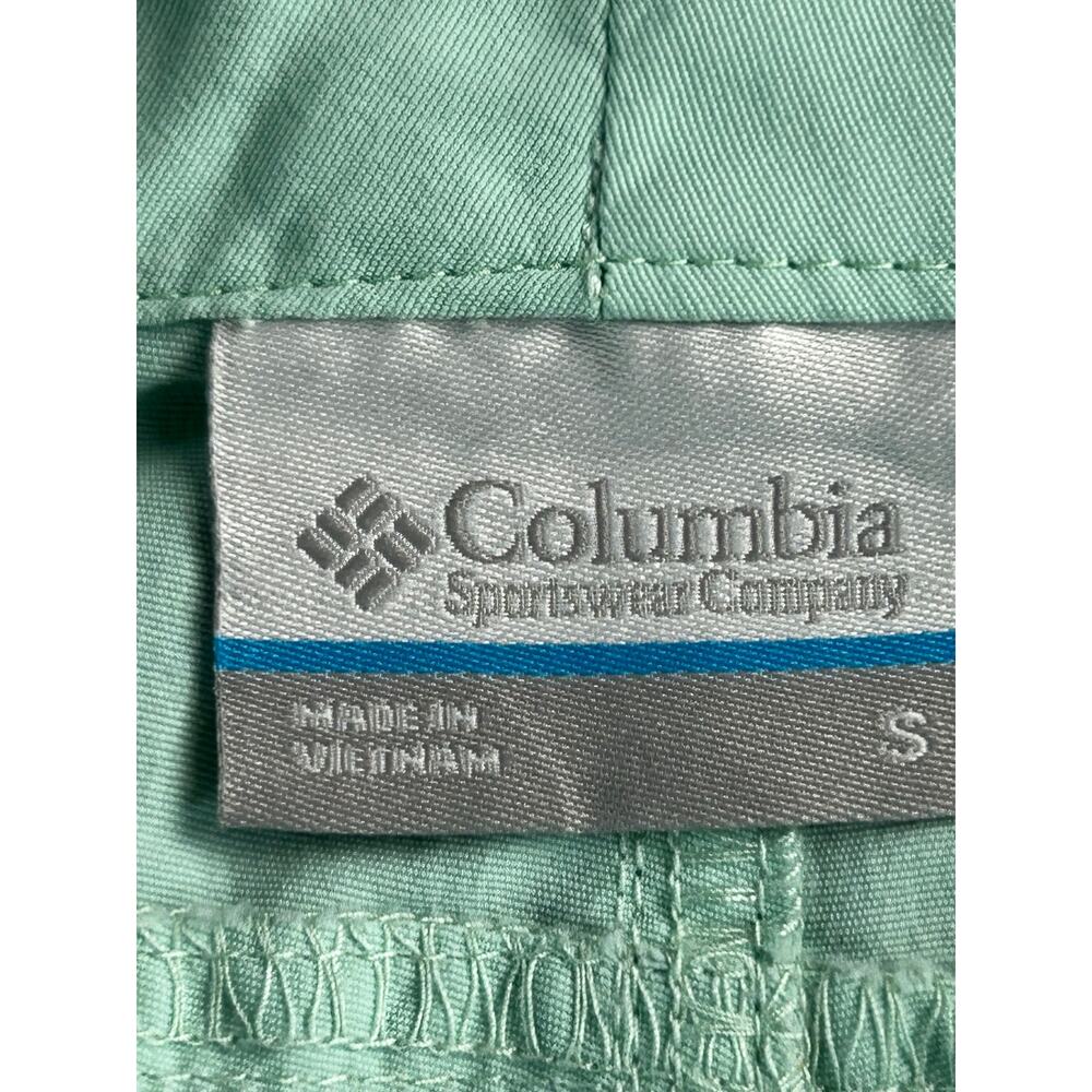 Columbia PFG Women's Omni-Shade Mint Fishing Shorts Size S UPF Stretch - Picture 3 of 14